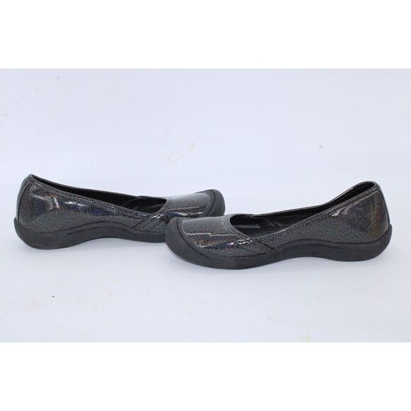 Muk Luks Sport Shoes sz 7 Slip On Black Sparkle glitter WPL6134 - Picture 7 of 10